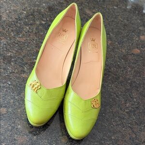 Elegant Green Women's Shoes